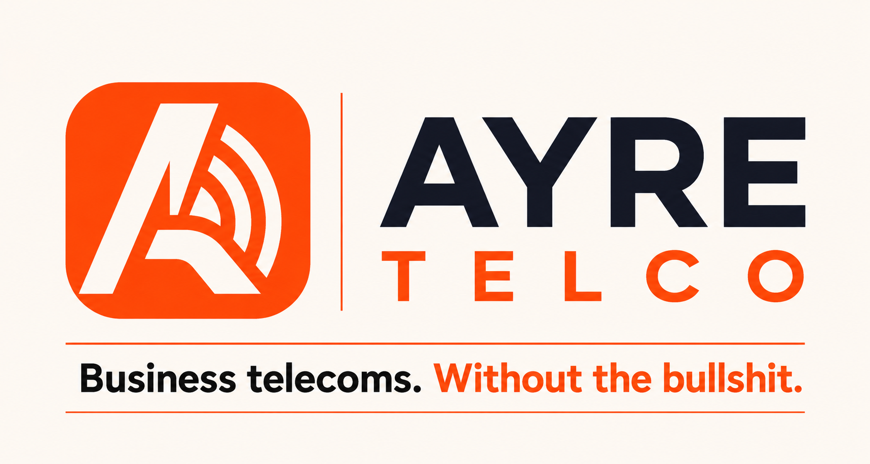AYRE Telco — Business telecoms. Without the bullshit.